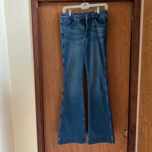 Wrangler retro flare bottom jeans